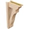 Ekena Millwork 6-in W x 14-in D x 26-in H Balboa Trad Rough Cedar Woodgrain TimberThane Outlooker, Primed Tan OUTUR060X14X26BOA04RCPR - alternate 5